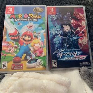 Nintendo switch Mario & Rabbids Ginvolt striker pack